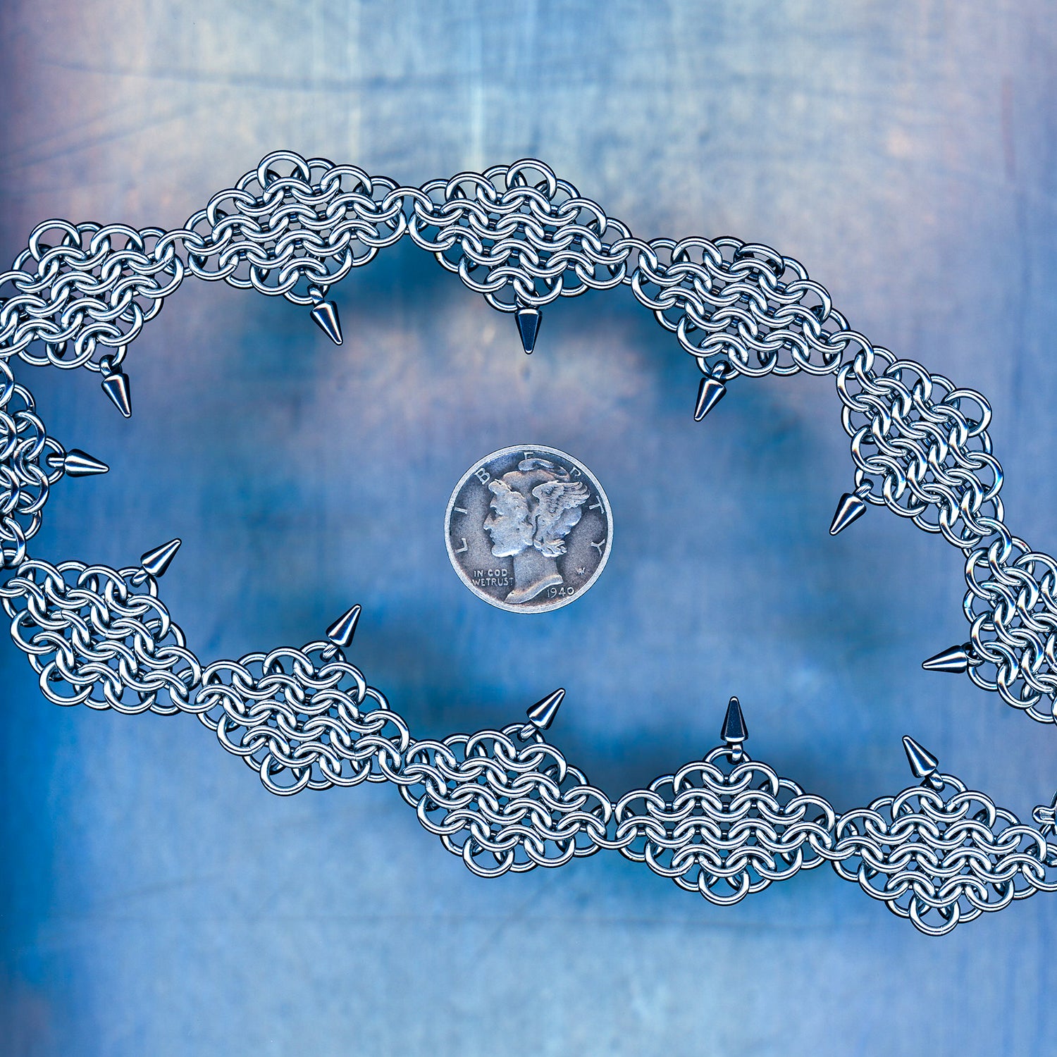 SPIKEY 4 IN 1, OPUS COLLAR NECKLACE (NEW)