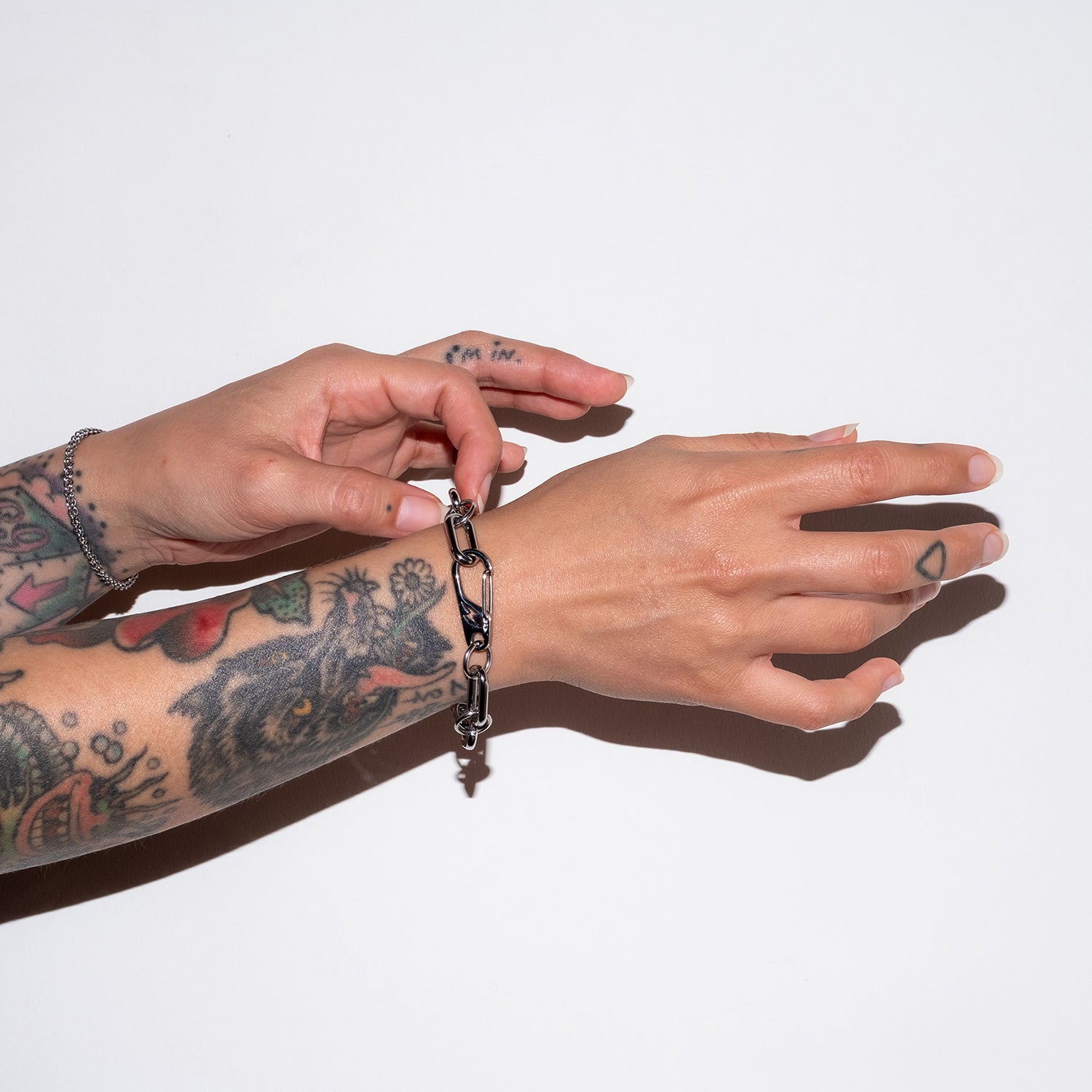 CHAIN LINK, STATEMENT BRACELET