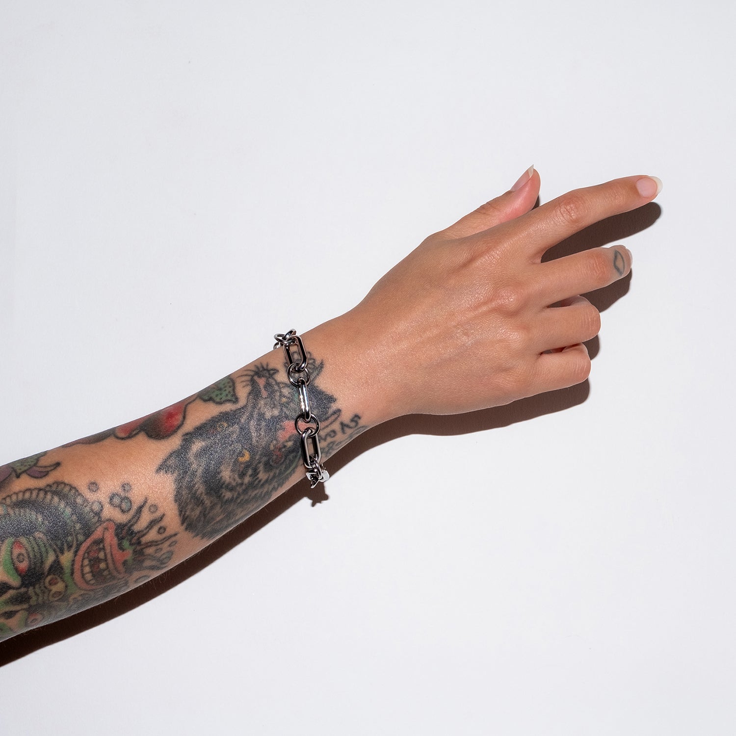 CHAIN LINK, STATEMENT BRACELET
