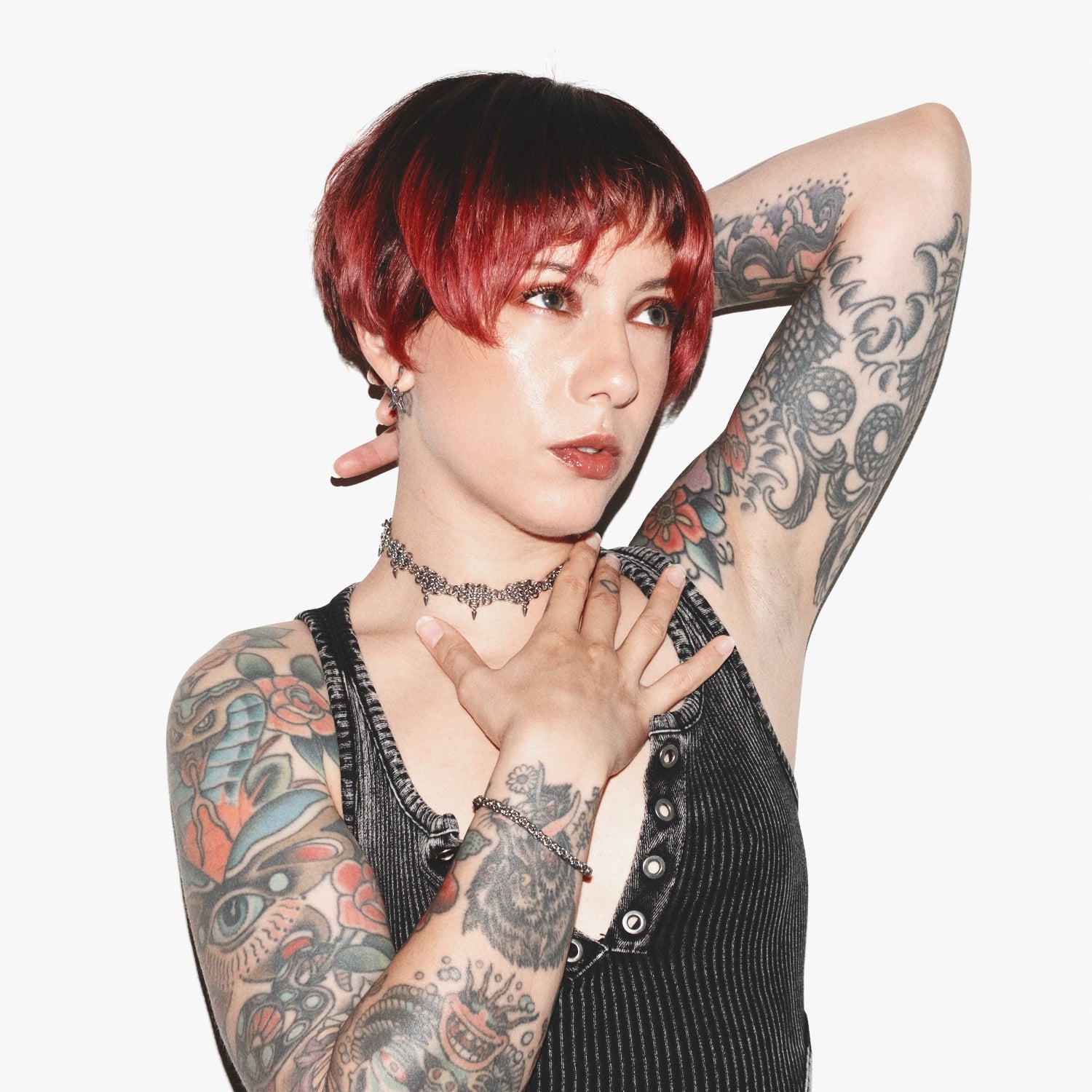 SPIKEY 4 IN 1, OPUS COLLAR NECKLACE (NEW)